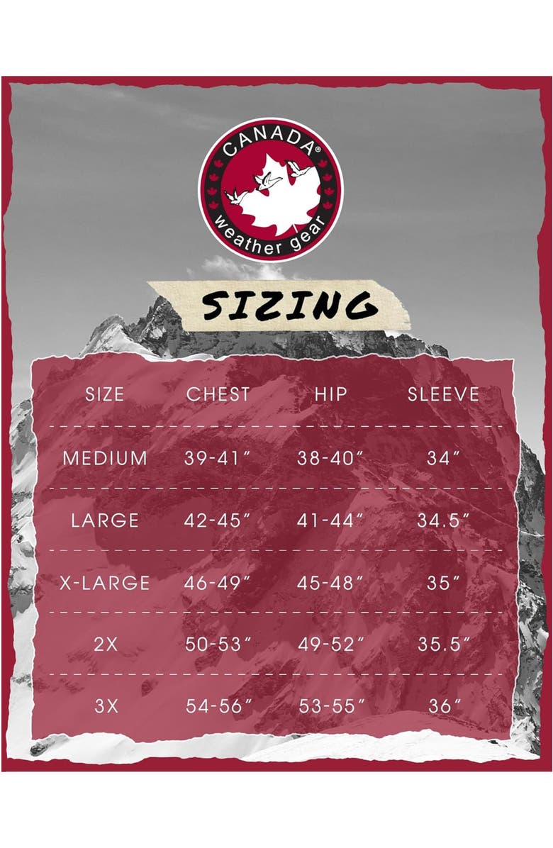 CANADA WEATHER GEAR Men's Insulated Puffer Jacket, Alternate, color, Black