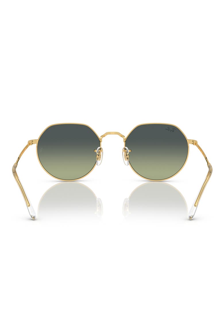 Jack 53mm Round Sunglasses, Alternate, color, GOLD FLASH