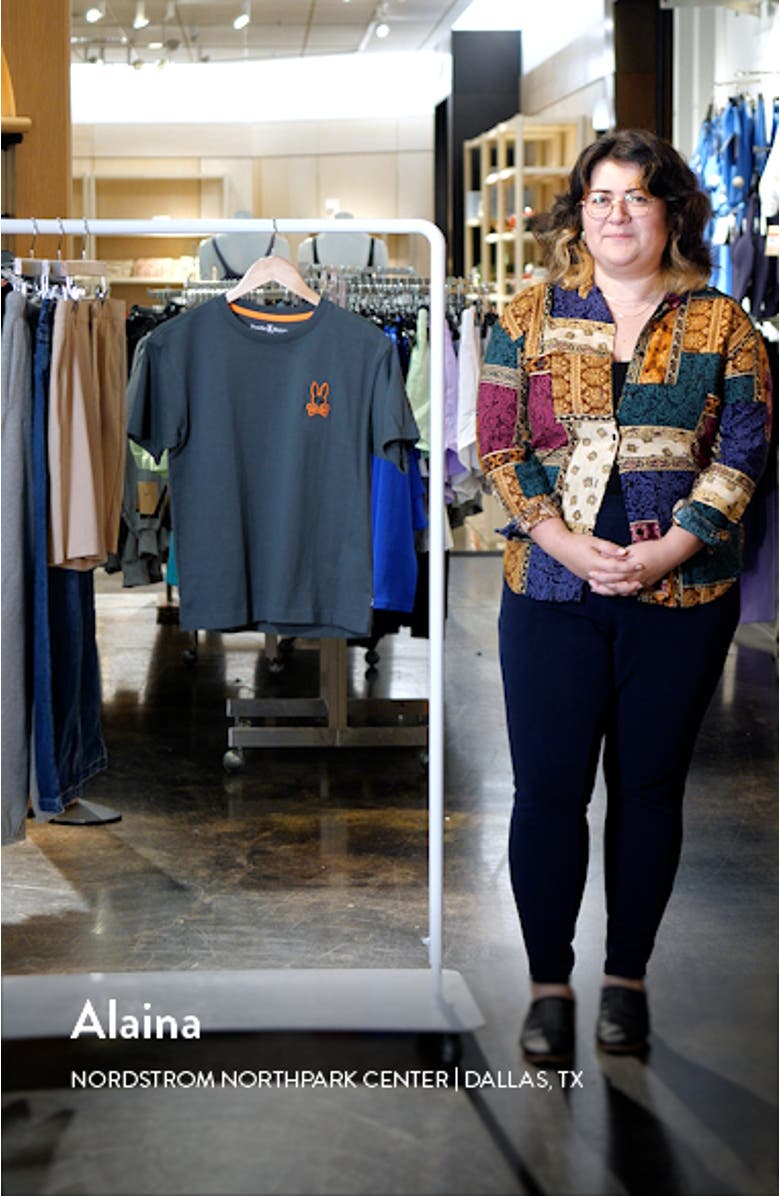 Kids' Embroidered Cotton Graphic T-Shirt, sales video thumbnail