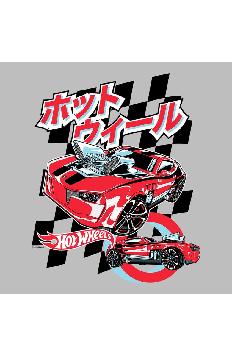 Hot Wheels Men's Hot Wheels Futuristic Twinduction Graphic T-Shirt, Alternate, color, Ice Grey