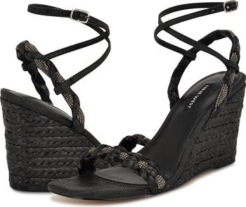 【NINE WEST】Nashy ウェッジ サンダル Nine West Nashy Wedge Sandal - Free Shipping | DSW