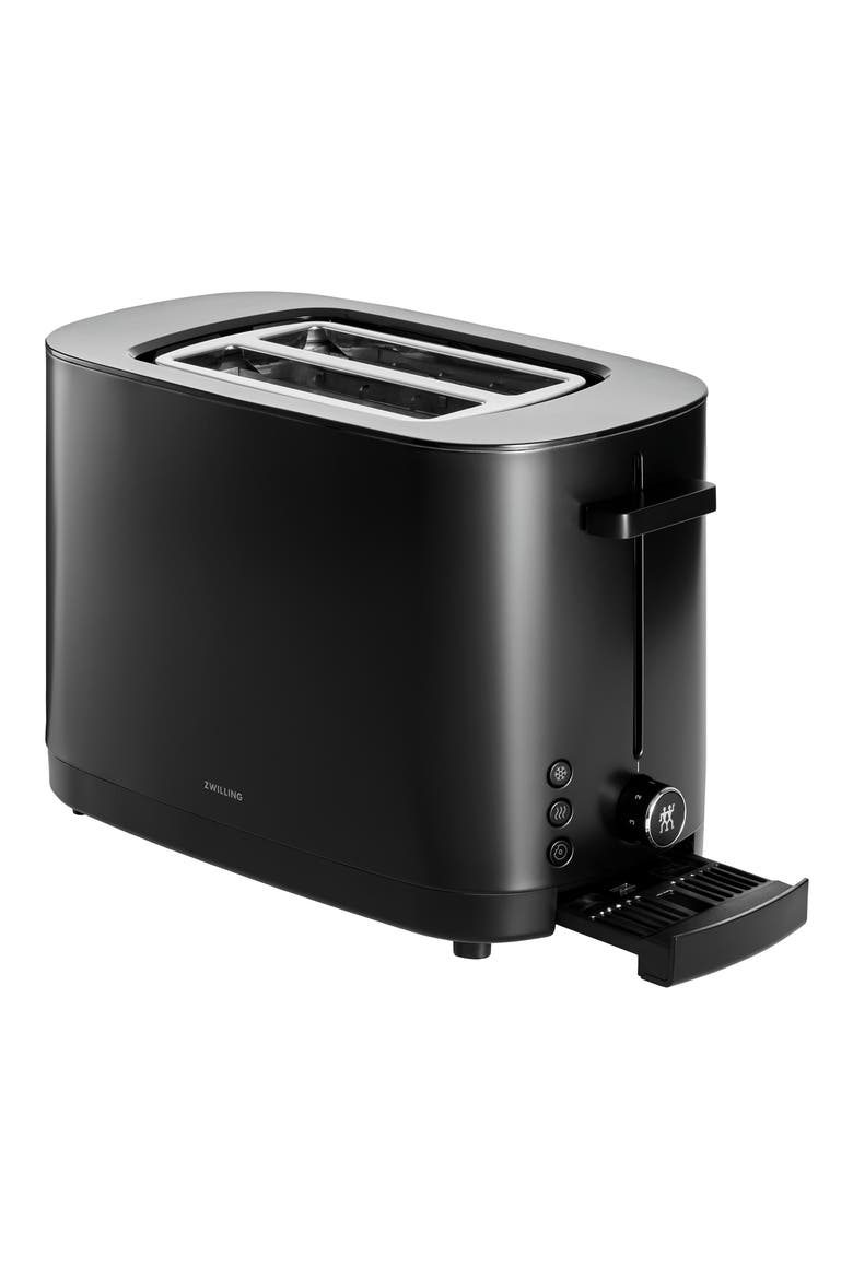 Enfinigy 2-Slot Toaster, Alternate, color, BLACK