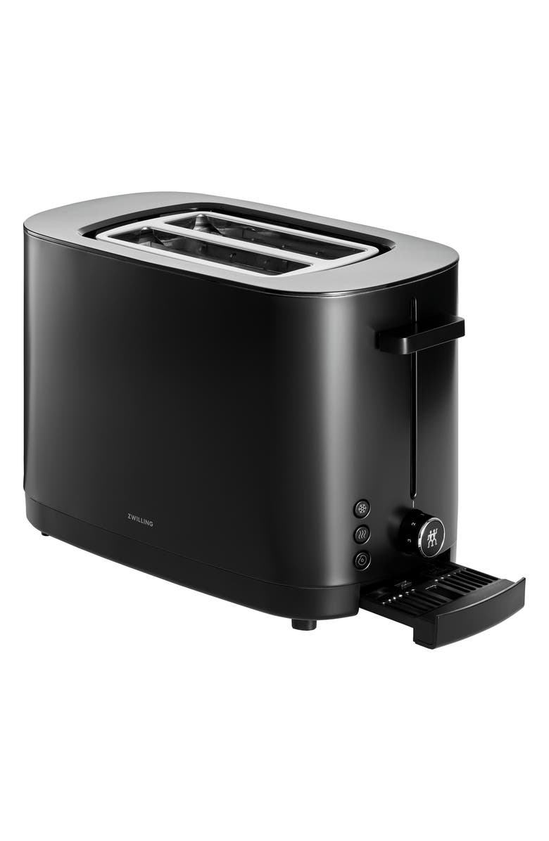 ZWILLING Enfinigy 2-Slot Toaster, Alternate, color, Black