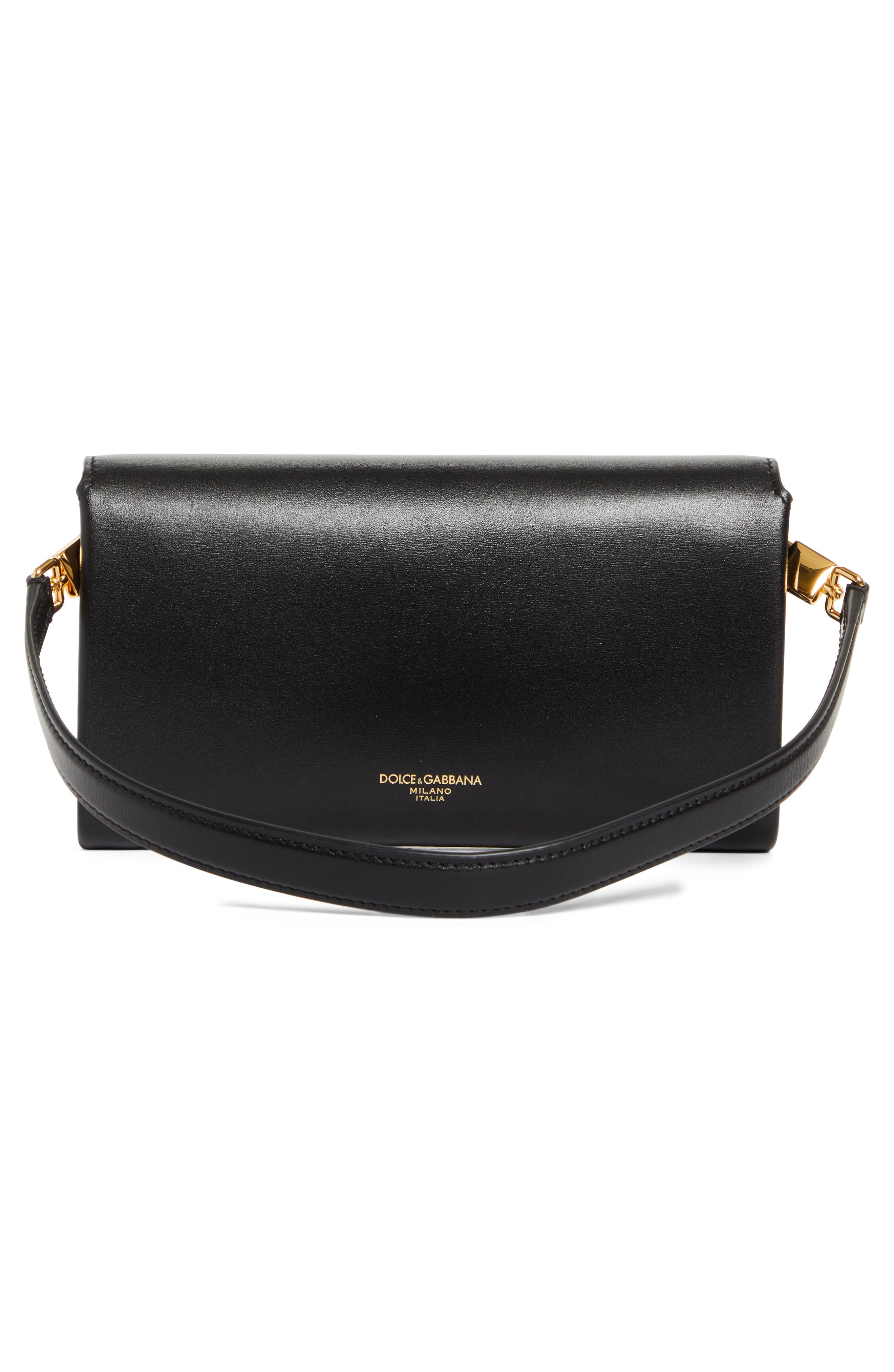 Dolce&Gabbana Marlene Wallet Bag, Alternate, color, Nero