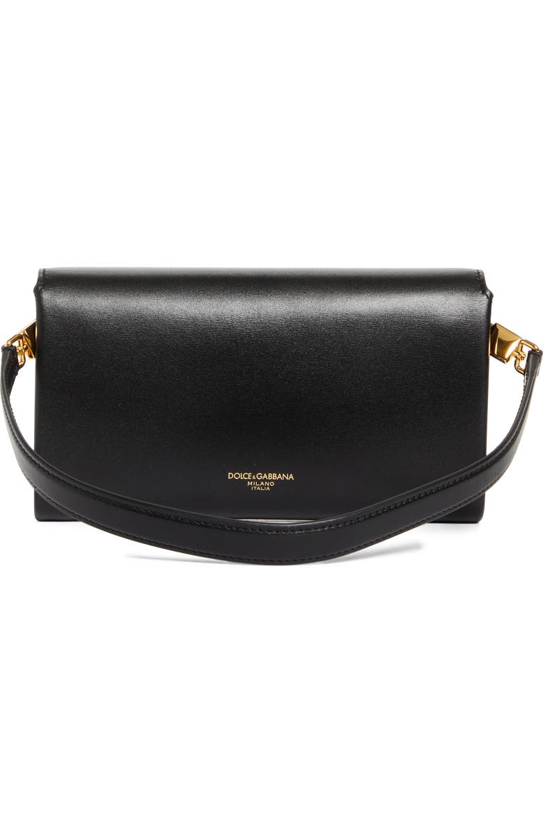 Dolce&Gabbana Marlene Wallet Bag, Alternate, color, Nero