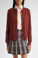 Burberry Cashmere Blend Cardigan