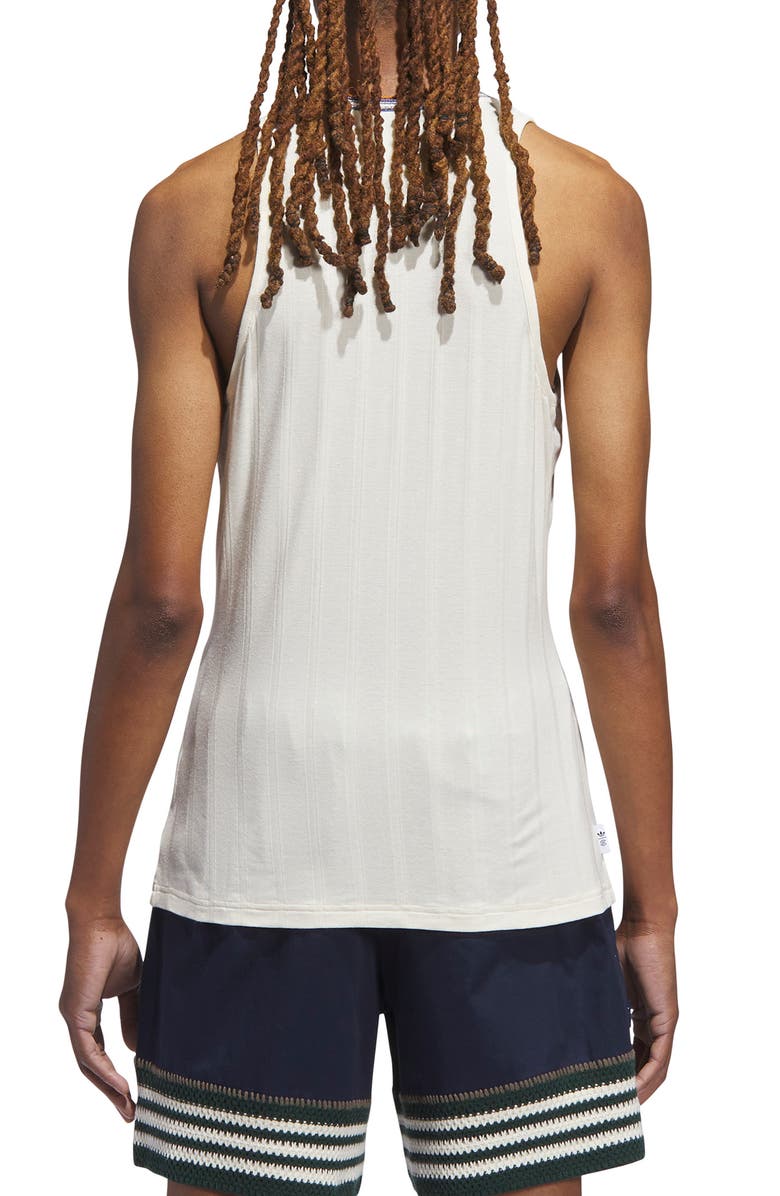 ADIDAS ORIGINALS X CLOT BY EDISON CHEN Rib Tank, Alternate, color, Cream White