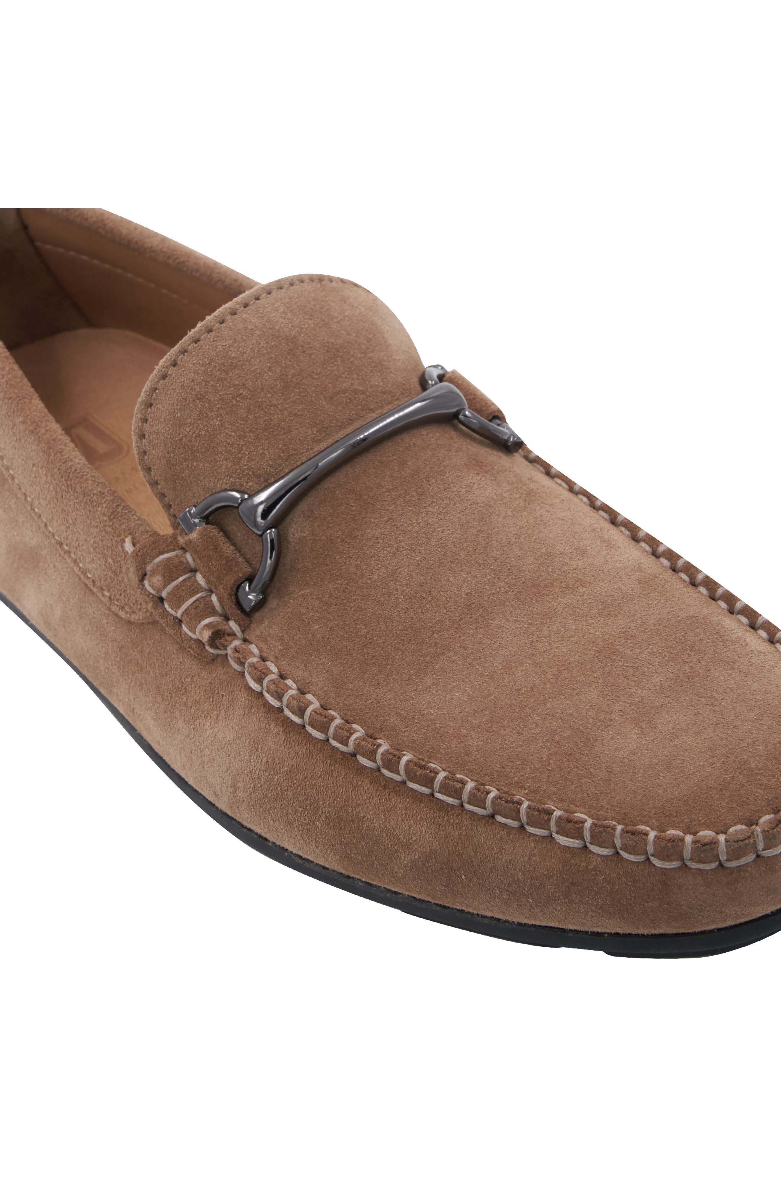Parker Bit Loafer, Alternate, color, TAUPE SUEDE