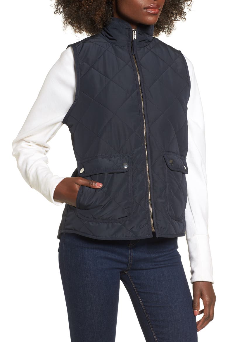 Wanderer Quilted Vest, Alternate, color, MIDNIGHT