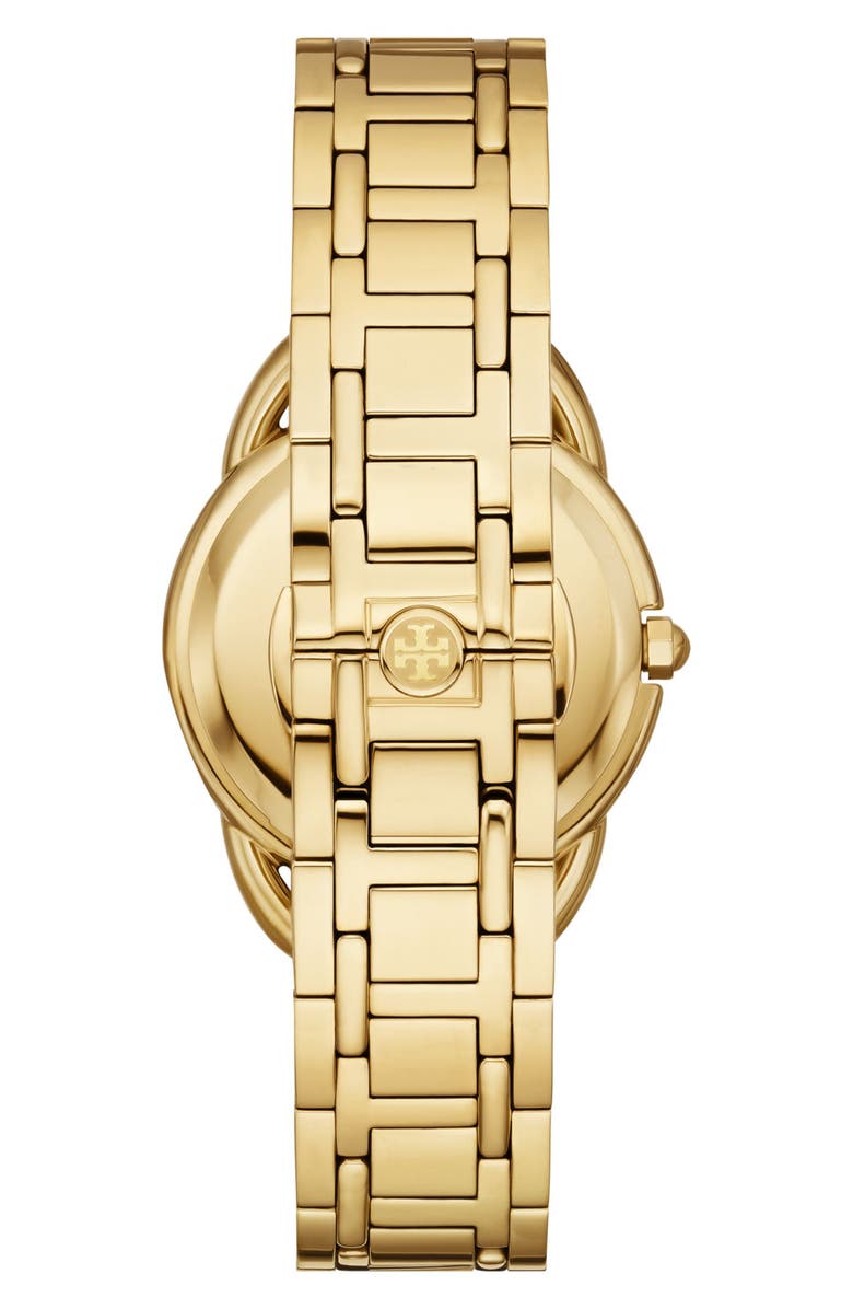 Tory Burch The Miller Moon Phase Bracelet Watch, 34mm, Alternate, color,