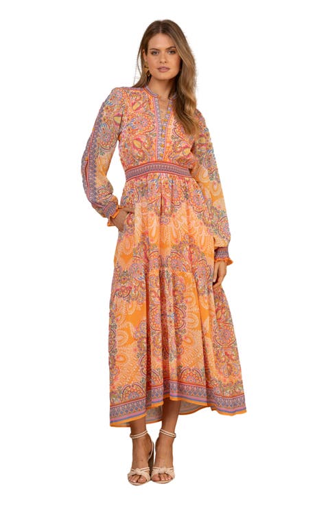 Eleanora Chiffon Maxi Dress