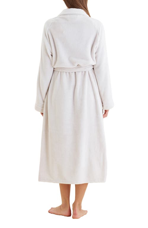 Papinelle Long Plush Robe In White