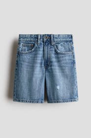 H&M Loose-fit Denim Shorts