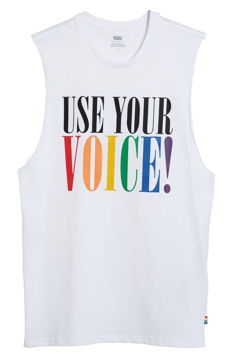 Levi's<sup>®</sup> Community Pride Sleeveless Graphic Tee, Alternate, color,