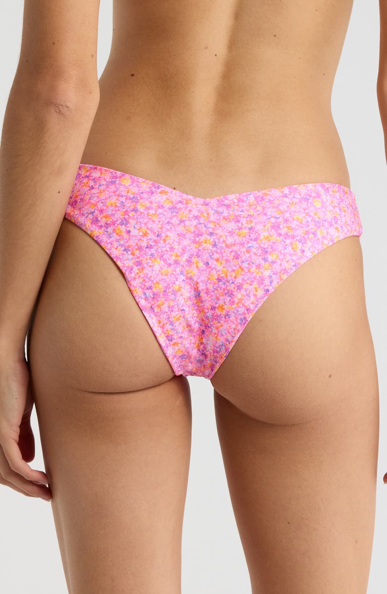 Kulani Kinis V-Cut Bikini Bottoms, Alternate, color, Gelato Bloom