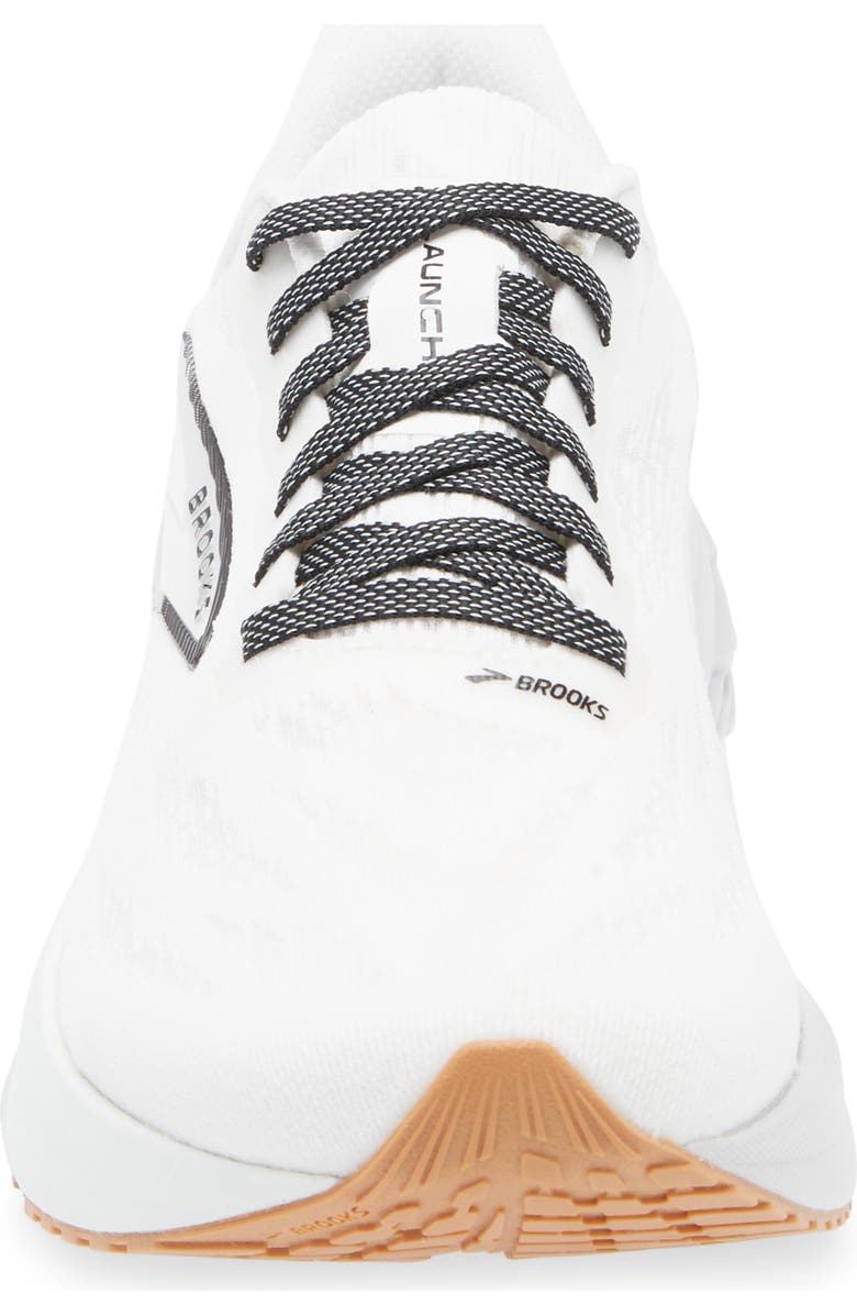 Brooks Launch 11 Running Shoe, Alternate, color, White/Grey/Black