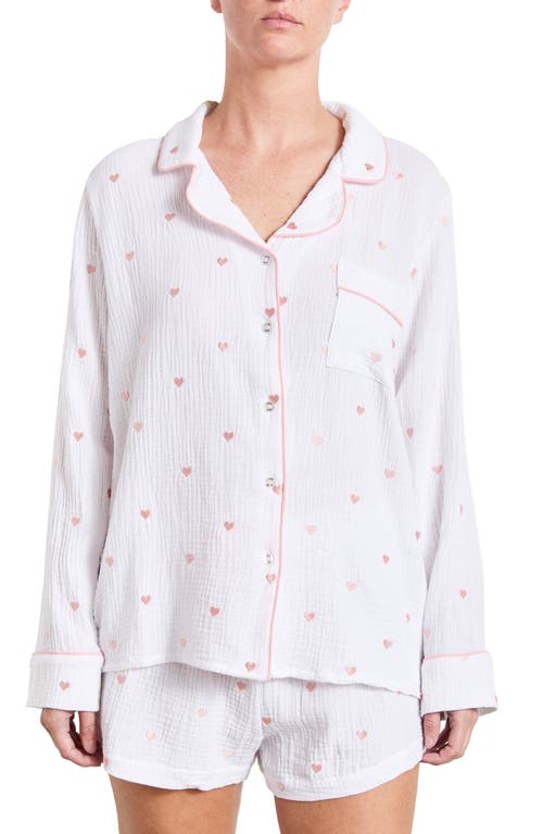 Splendid Lottie Love Cotton Short Pajamas