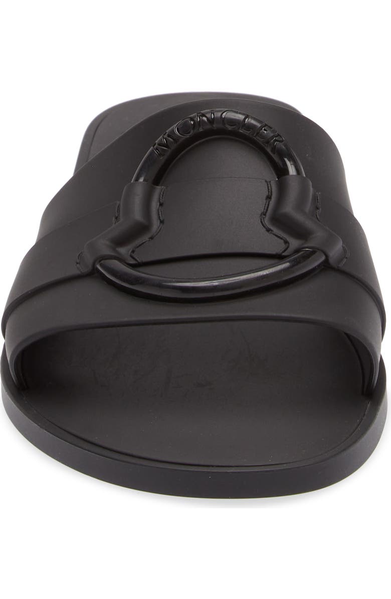 Moncler Bell Slide Sandal, Alternate, color,