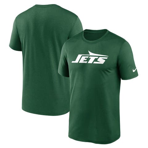 Men's Nike Green New York Jets Primetime Legend Wordmark Performance T-Shirt