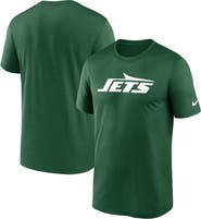Nike Men's Nike Green New York Jets Primetime Legend Wordmark Performance T-Shirt