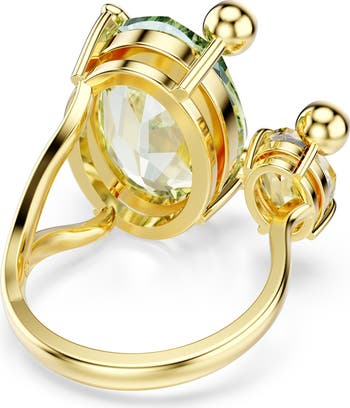 Gema Crystal Open Band Ring