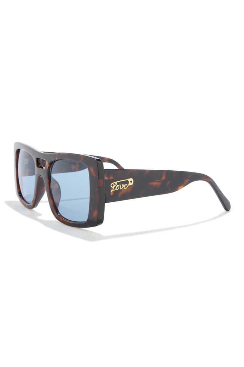 53mm Shield Sunglasses, Alternate, color, STANDARD TORTOISE