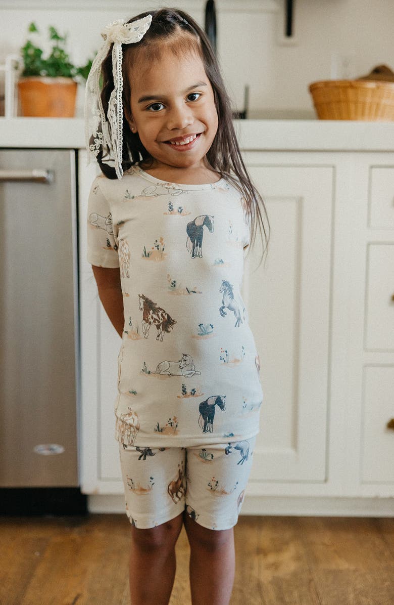 Copper Pearl Montana Two-Piece Short Pajamas, Alternate, color, Montana