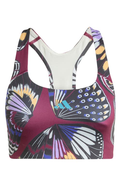 Adidas X Farm Rio X Farm Rio Sports Bra In Multi