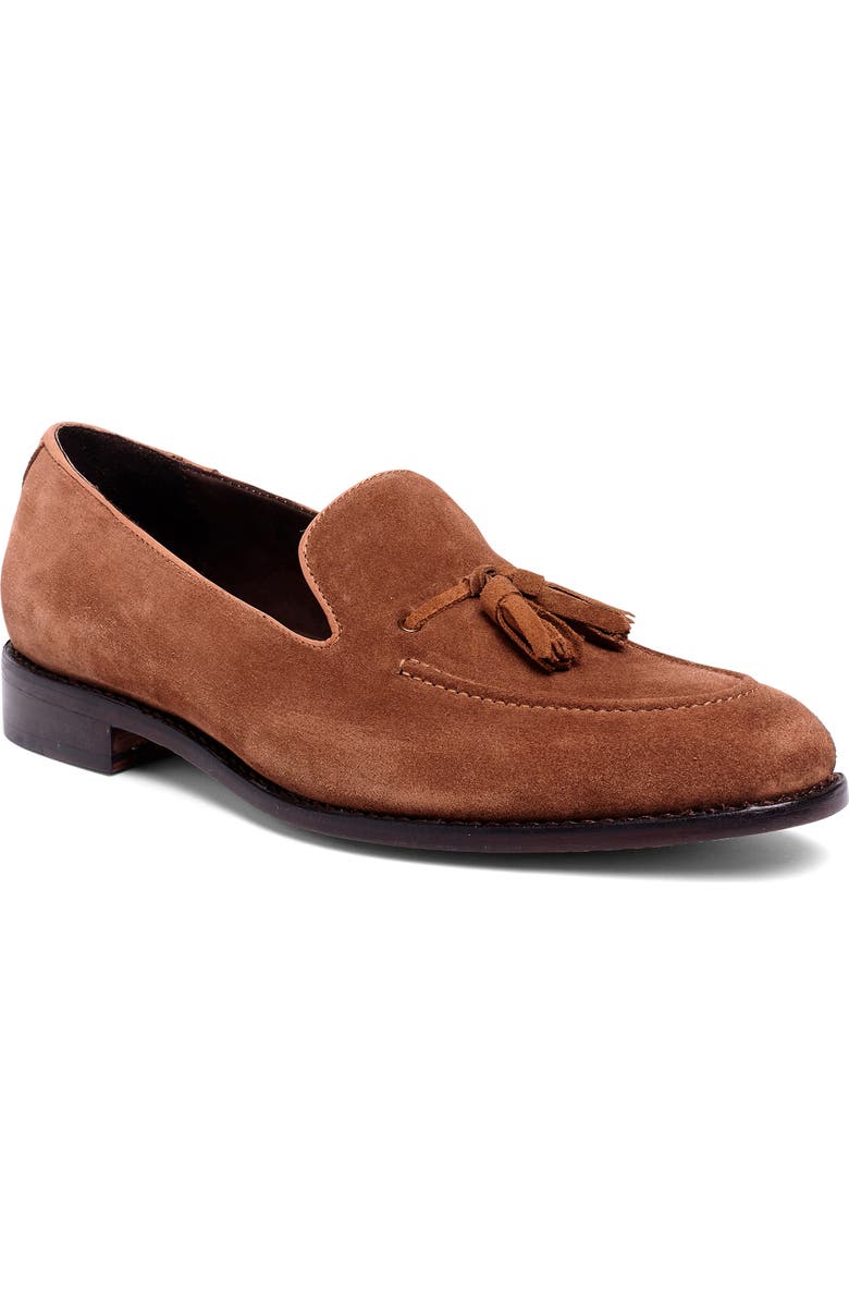 Anthony Veer Kennedy Tassel Loafer, Main, color, Honey Brown