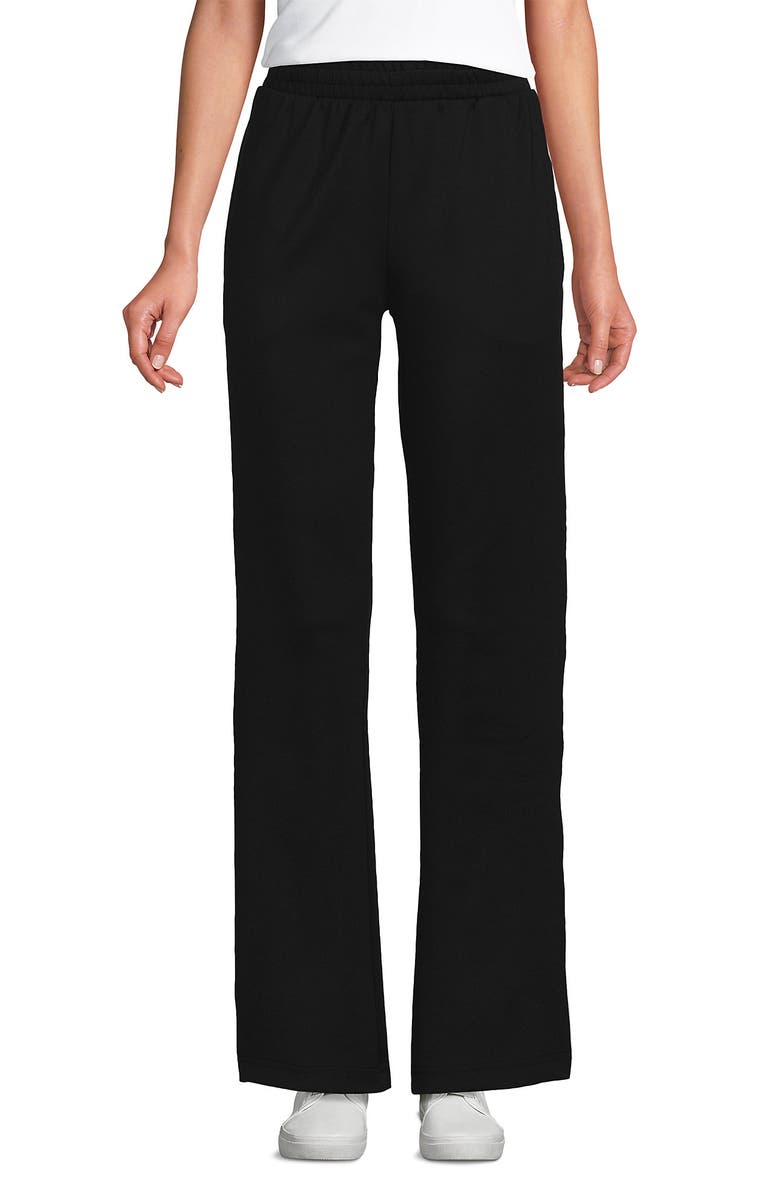 Lands' End School Uniform Active Performance Track Pants, Main, color, Black