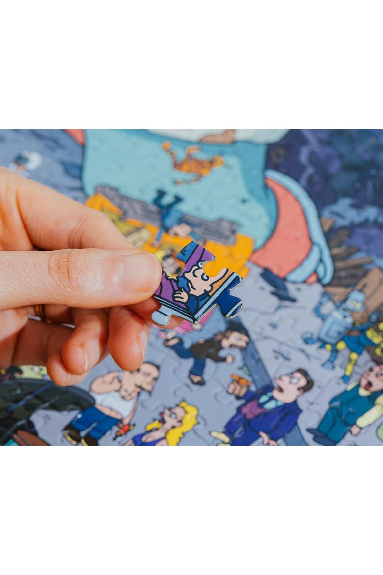 Bender vs. Zoidberg 1000-Piece Jigsaw Puzzle | Toynk Exclusive, Alternate, color, Multi-Color