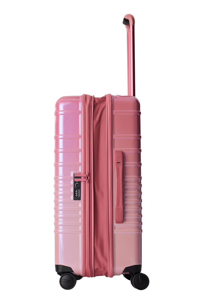 The Wicked Medium Expandable Check-In Roller, Alternate, color, PINK OMBRE