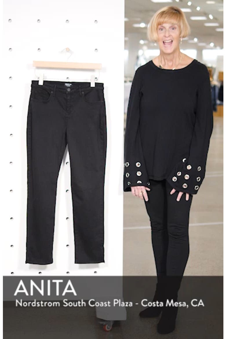 Curves 360 by NYDJ Slim Straight Leg Ankle Jeans video