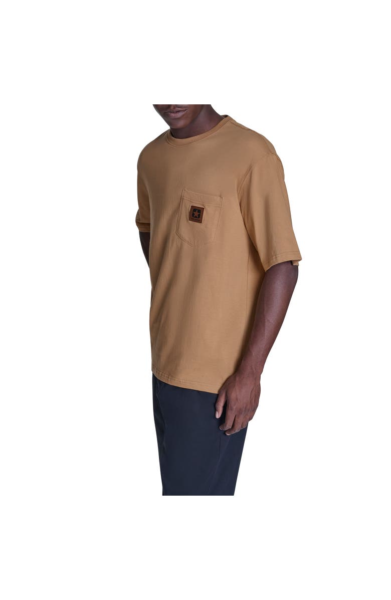 Converse Box Patch Tee, Alternate, color, Honey Stick