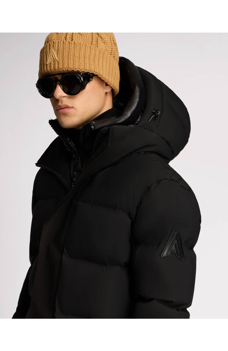 Alpenhaus Virterre Expedition Puffer with Contrast Double Hood, Alternate, color, Black