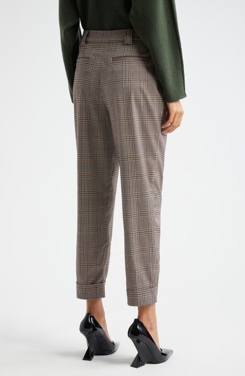 Ramy Brook Ellen Plaid Ankle Pants