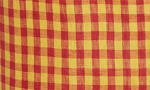 Zankov Luduvine Check Linen Maxi Skirt