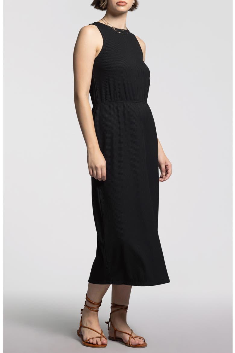 Sandra Sleeveless Dress, Alternate, color, BLACK
