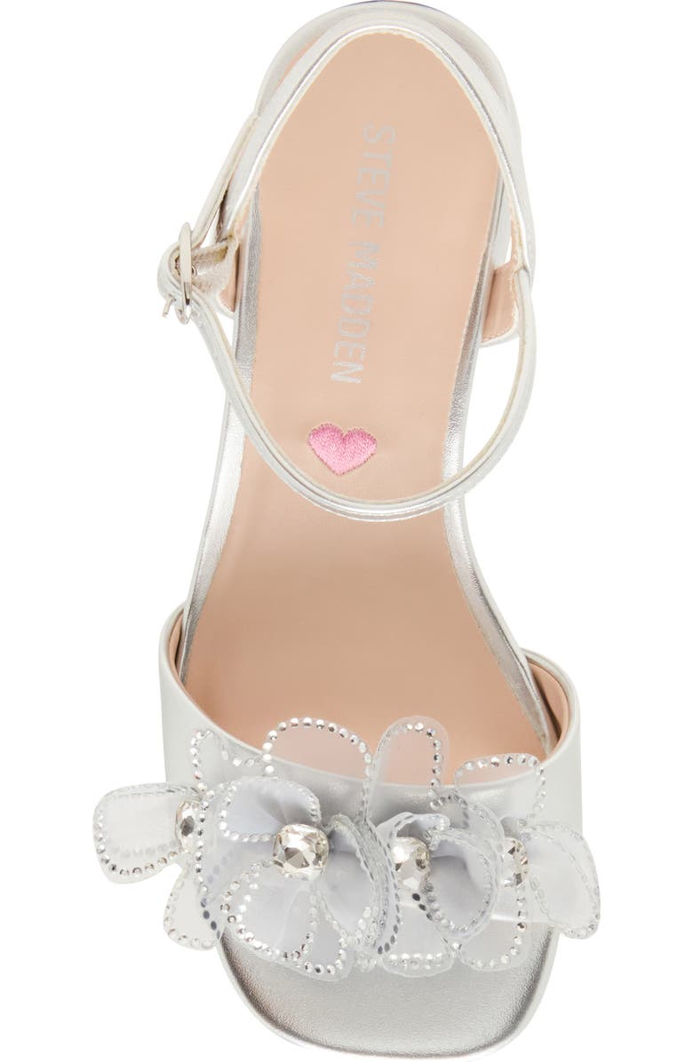 Steve Madden Kids' Jcinthia Sandal, Alternate, color, Silver