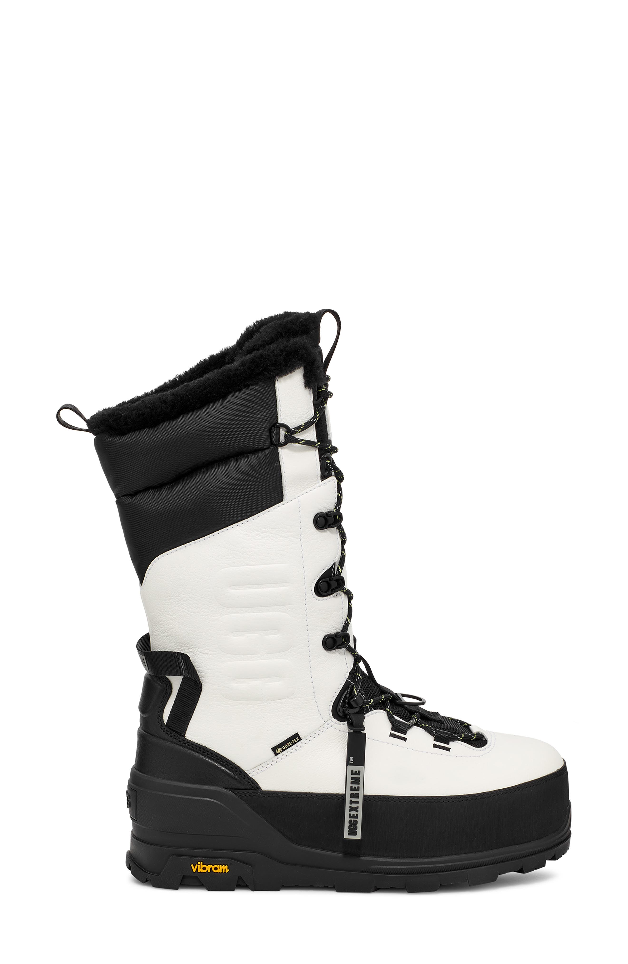 UGG<sup>®</sup> Shasta Gore-Tex<sup>®</sup> Waterproof Boot, Alternate, color, White