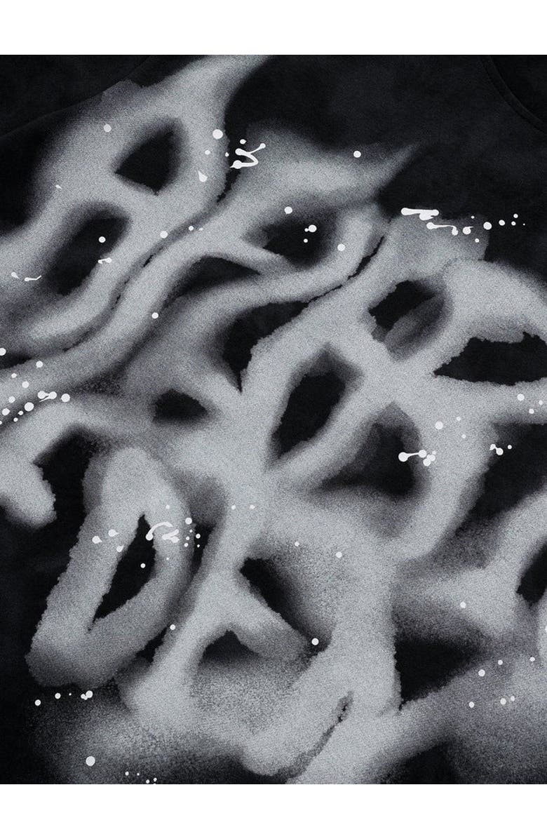 AELFRIC EDEN Washed Abstract Graphic Tee, Alternate, color, Black