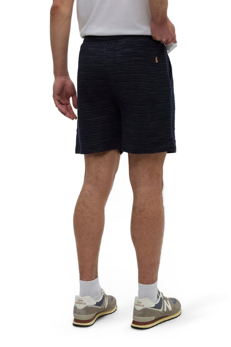 Holmes Short, Alternate, color, Midnight Blue Flash Stripe