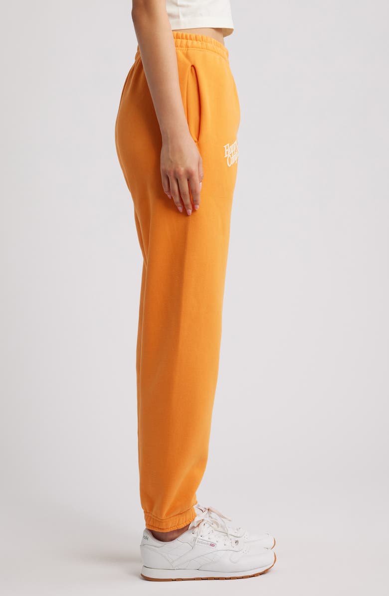 HAPPY CAMP3R Puff Series Core Logo Cotton Blend Joggers, Alternate, color, Spiced Pumpkin