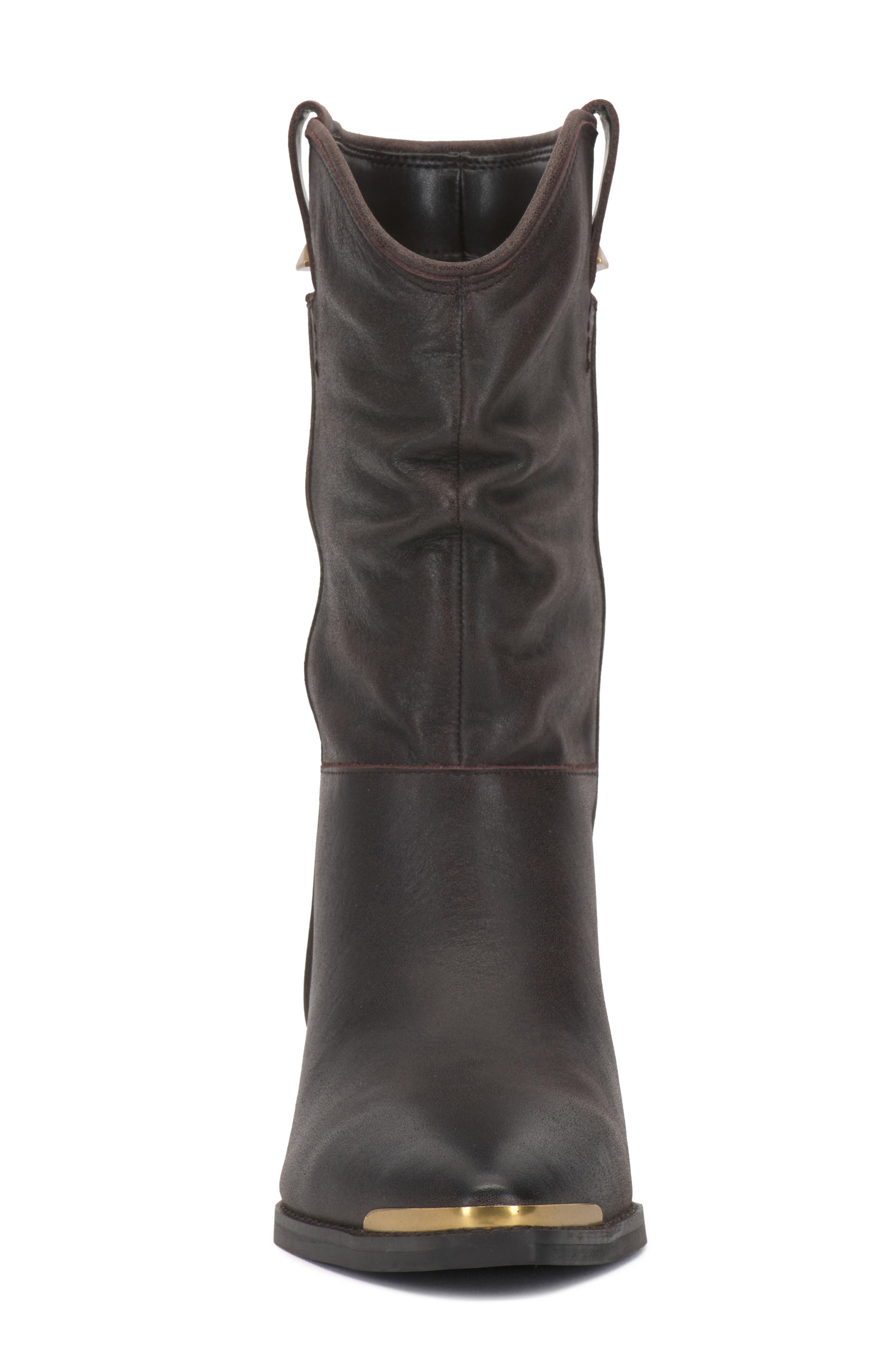 Pezzra Western Boot, Alternate, color, COFFEE