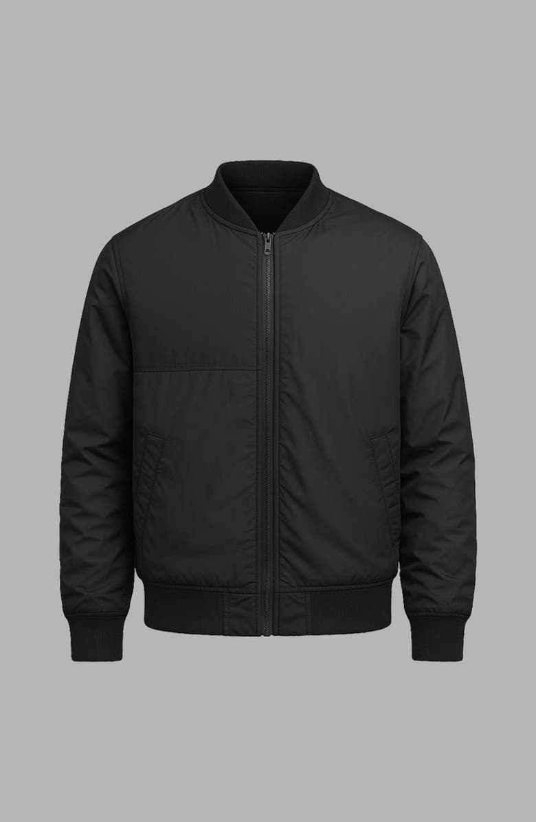 Blvck Bold Nylon Jacket, Main, color, Black