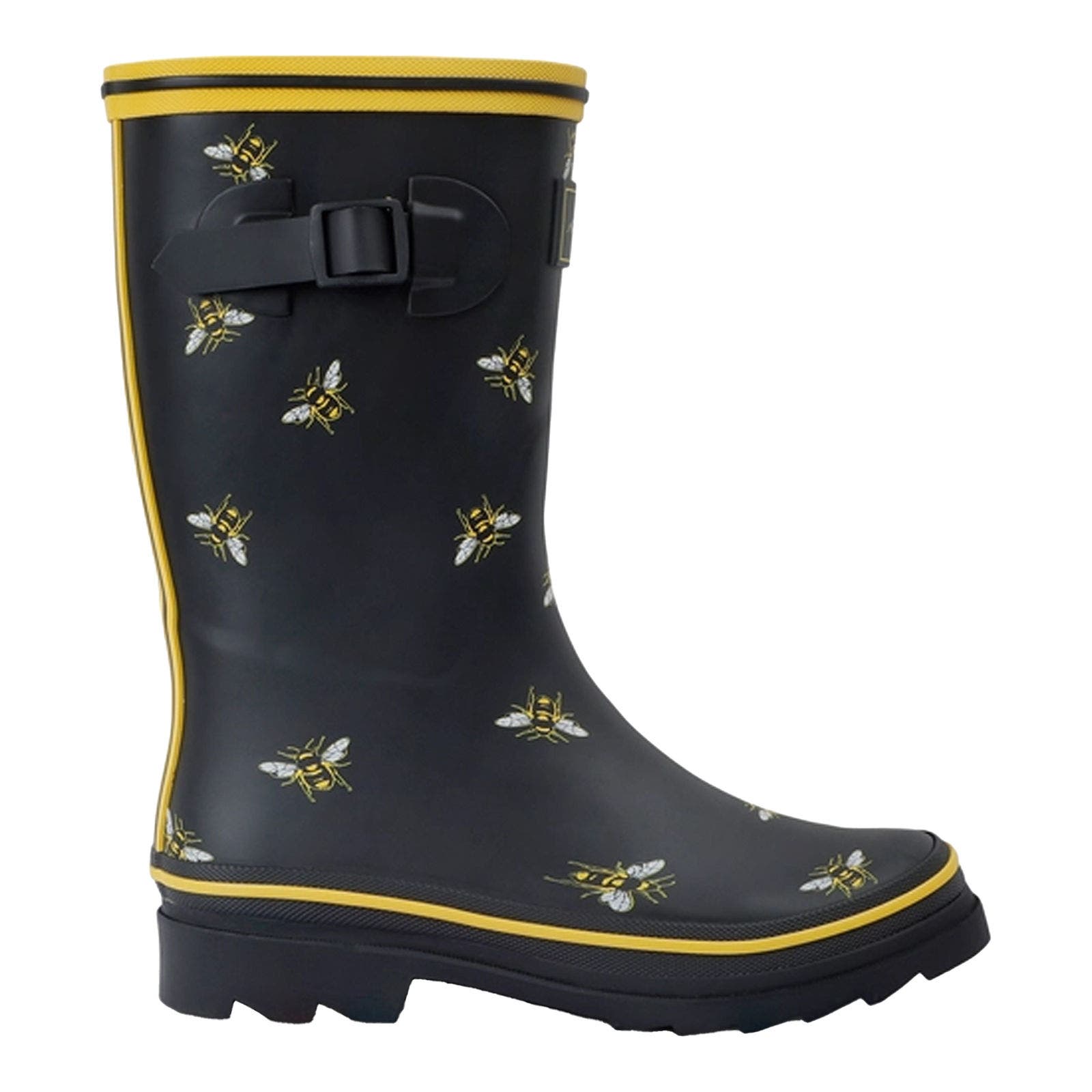 Amelia Bee Rain Boots, Alternate, color, Black