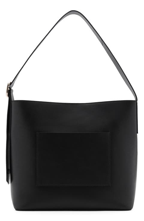 Leather Shopper Tote