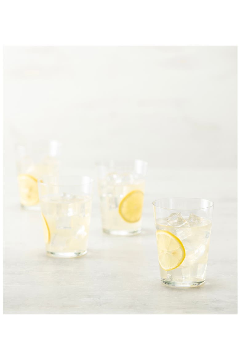 Together Set of 4 Tritan Crystal Glasses, Alternate, color, CLEAR