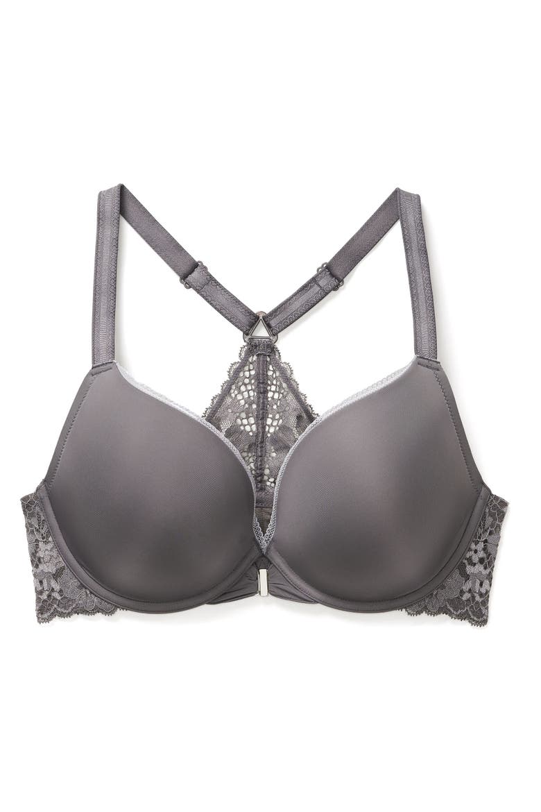 Celebrena Contour Plunge Bra, Alternate, color, Dark grey
