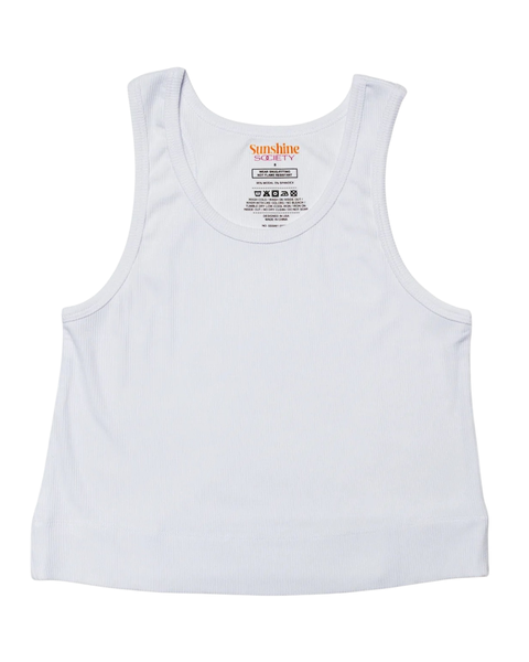 Girls' Classic Ribbed Tank Top
